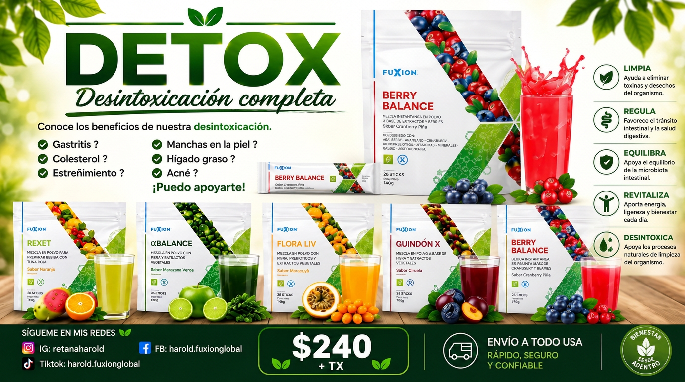 Imagen de Combo Detox Completo