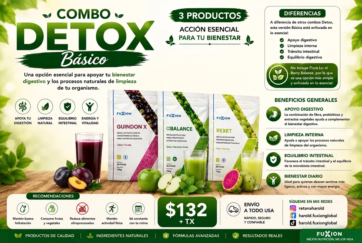 Imagen de Combo Detox Básico