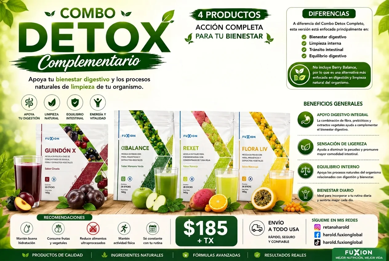Imagen de Combo Detox Complementario